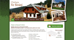 Desktop Screenshot of chalupavestrani.cz